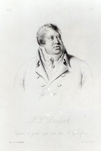 Jan Ladislav Dussek (1760-1812) da J. Godefroy